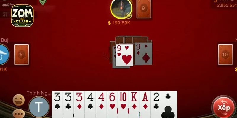 Trò chơi bài tiến lên miền nam tại cổng game có luật chơi như thế nào?